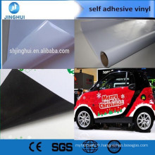 Vinyle auto-adhésif PVC colle blanche 120g pour le design intérieur et extérieur commercial
